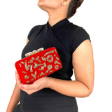 Intricate Clutch Handbag