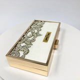 Bridal Box Clutch Handbag