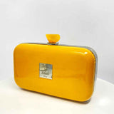 Mustard Clutch Handbag