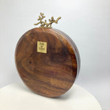 Zok and Zaari Wooden Clutch handbag