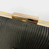 Zok and Zaari Yellow Brocade Clutch Handbag