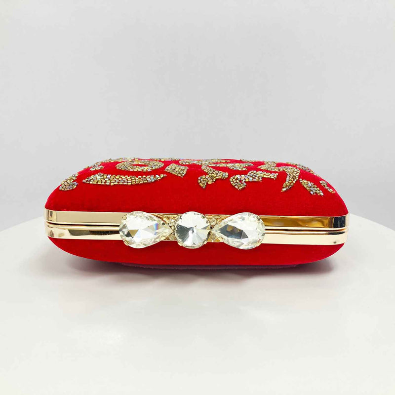 Intricate Clutch Handbag