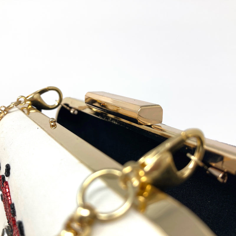 Black and White Evening Clutch