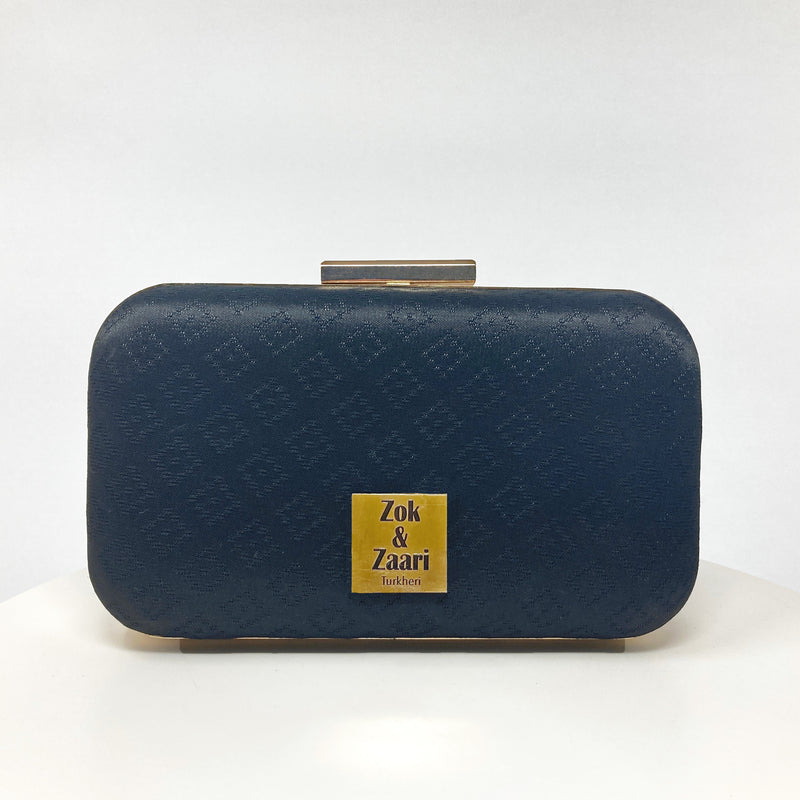 Black and White Evening Clutch Handbag