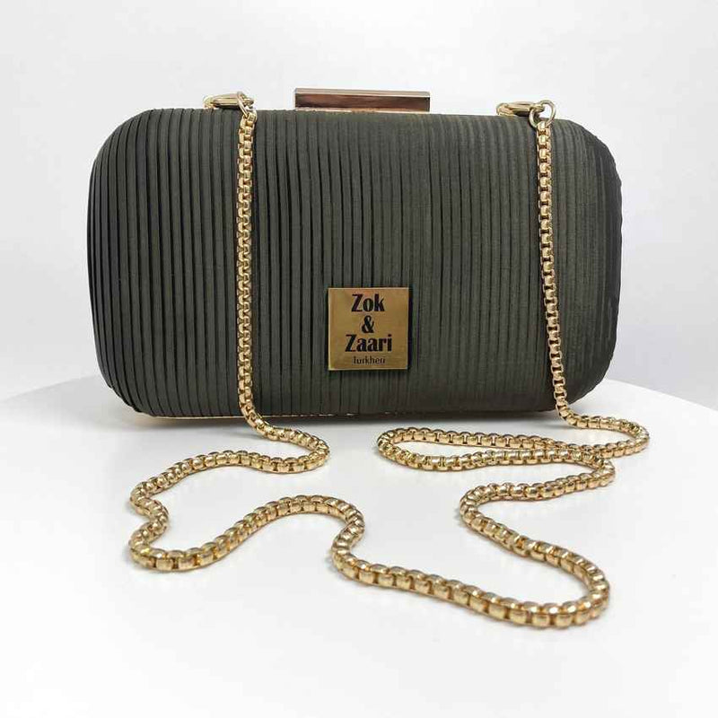 Plaid Clutch Handbag