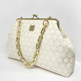 Large Crochet Vintage Handbag