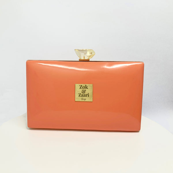 Sexy Peach Clutch Handbag