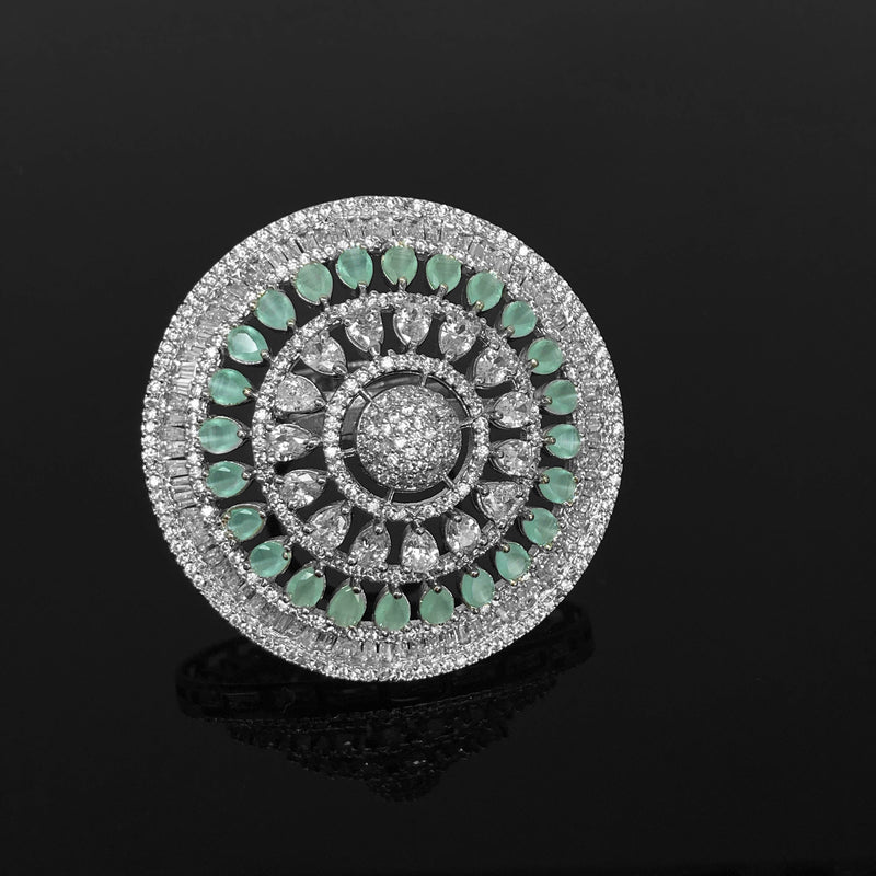 Mint Cocktail Ring