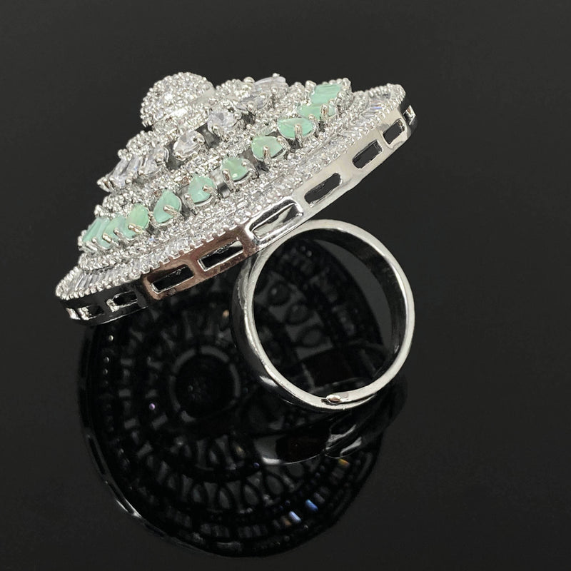 Mint Cocktail Ring