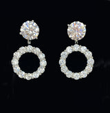O Crystal Earrings