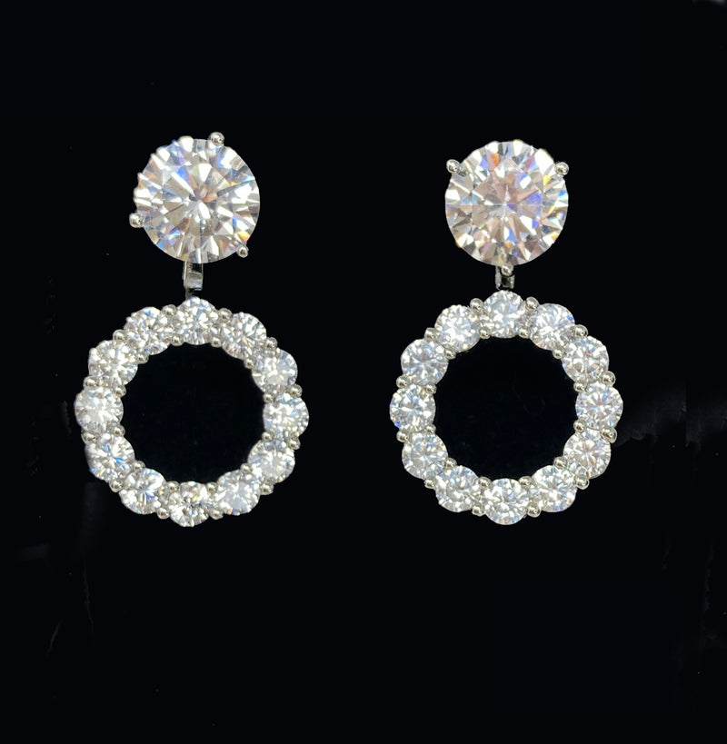 O Crystal Earrings