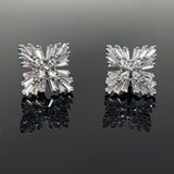 Ice Flakes Stud Earrings