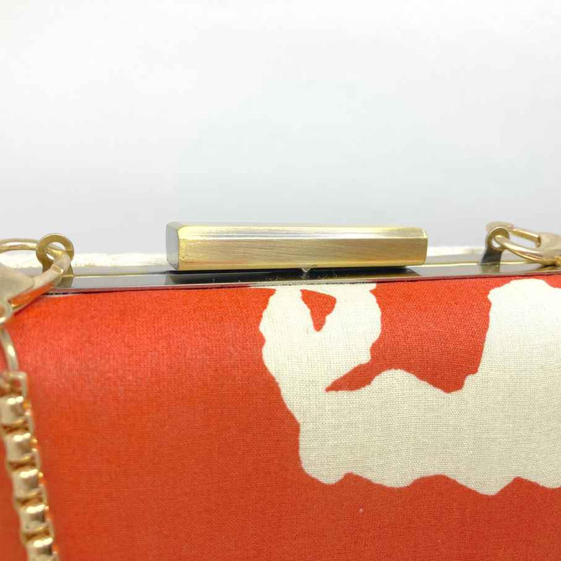 Peach Clutch Handbag