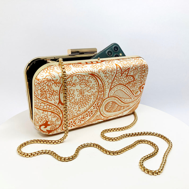 Rusty Clutch Handbag