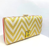 Zok and Zaari Hand embroidered clutch handbag