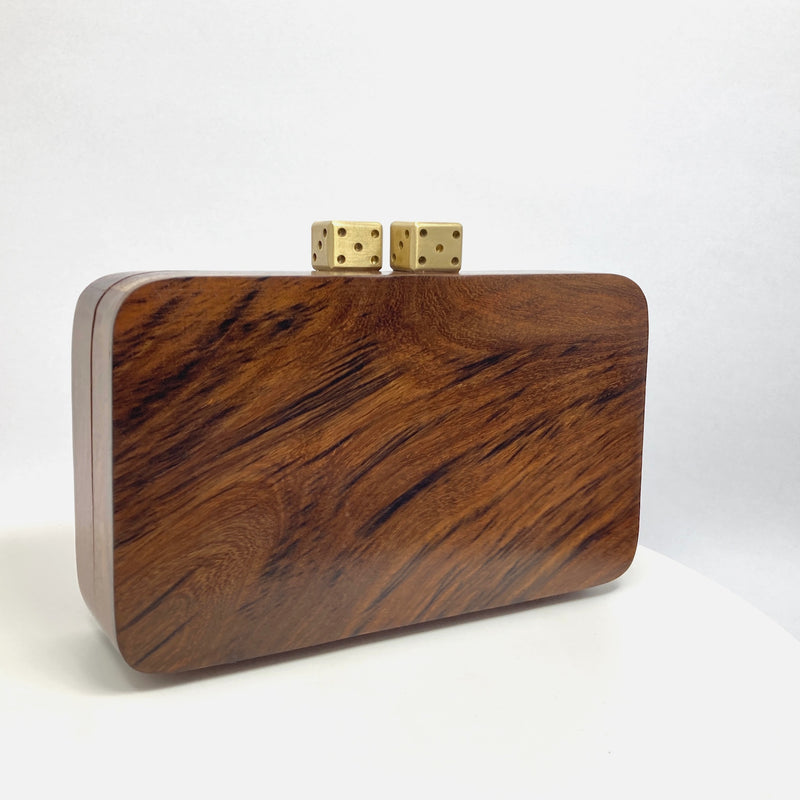 Zok and Zaari Wooden Handbag